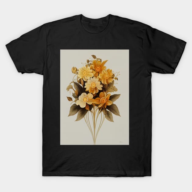 A beautiful boquet of flowers T-Shirt by Artaron